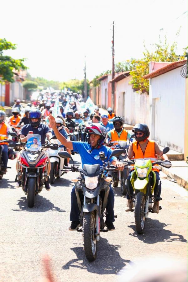 Motociata do 11 toma as ruas de Teresina e demonstra for&ccedil;a de Joel e Jeov&aacute;(Imagem:Ascom)