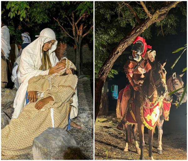 Produtores ajustam &uacute;ltimos detalhes para Paix&atilde;o de Cristo em Floriano(Imagem:Divulga&ccedil;&atilde;o)