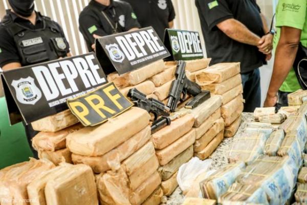 Volume de drogas apreendidas no Piau&iacute; em tr&ecirc;s meses j&aacute; supera 2014.(Imagem:Cidadeverde.com)