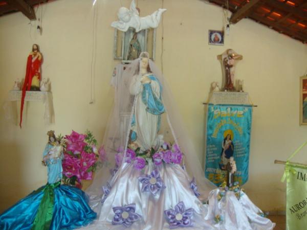 Altar de Nossa Senhora da Concei&ccedil;&atilde;o(Imagem:reda&ccedil;&atilde;o)