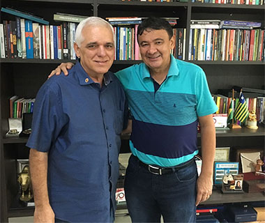 Themístocles tem reunião com Wellington e fica perto da vaga de vice