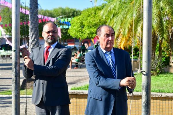  Momento c&iacute;vico e Feira da Agricultura marcam o 8&ordm; dia de atividades pelos 127 anos de Floriano.(Imagem:Secom)