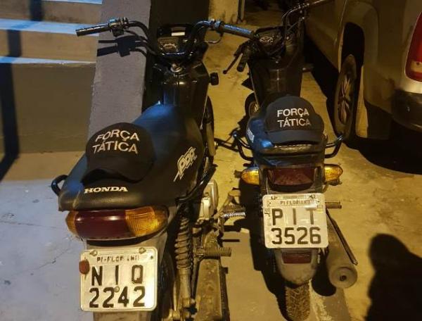 Menores são apreendidos por roubo de motocicletas em Floriano
