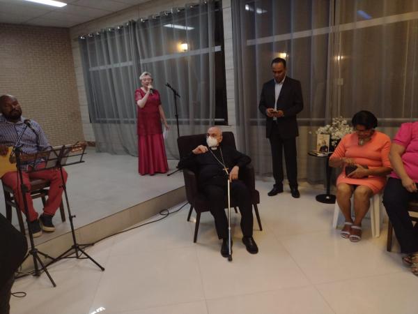 Lan&ccedil;amento de livro de Dom Augusto Rocha.(Imagem:FlorianoNews)