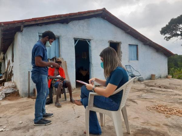Núcleo Multiprofissional de Saúde faz pesquisa de vulnerabilidade social na zona rural de Floriano