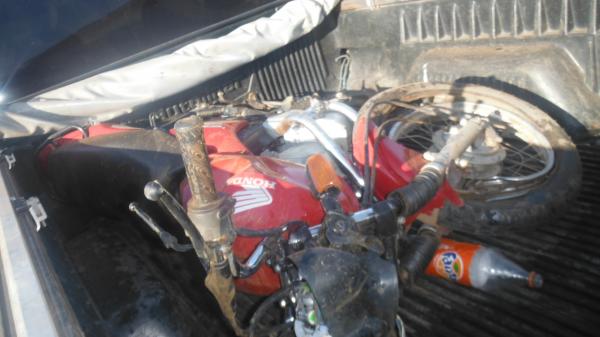 Grave acidente entre moto e carro deixa um morto e um ferido.(Imagem:FlorianoNews)