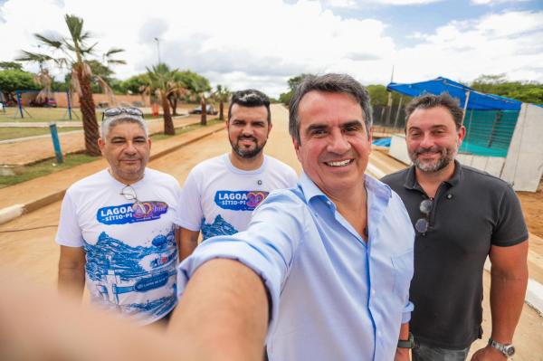No aniversário de Lagoa do Sítio, Ciro Nogueira anuncia obras estruturantes para a cidade(Imagem:Ascom)