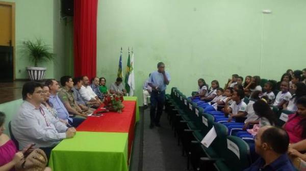 IFPI de Floriano realiza Confer&ecirc;ncia pelo Dia Mundial da &Aacute;gua.(Imagem:FlorianoNews)