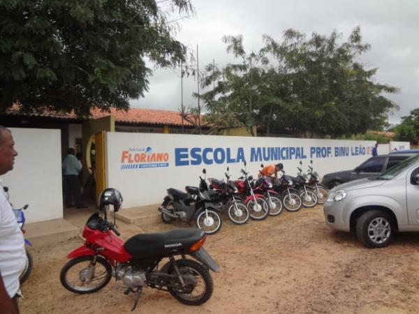 Inaugura&ccedil;&atilde;o de amplia&ccedil;&atilde;o da Escola Municipal Binu Le&atilde;o. (Imagem:FlorianoNews)
