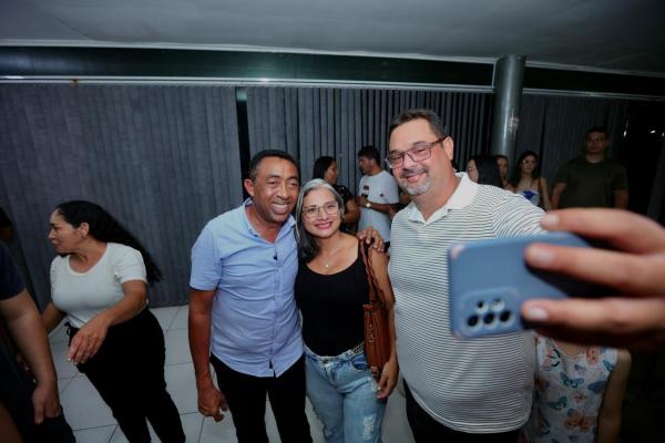 ?O povo não aceita mais 25 anos do mesmo grupo político?, diz Joel em reunião na zona Sul de Teresina(Imagem:Ascom)