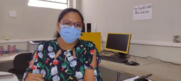 Glauce Barros, coordenadora regional da Avalia&ccedil;&atilde;o de Flu&ecirc;ncia.(Imagem:FlorianoNews)