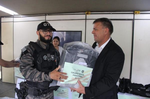 Pol&iacute;cia Penal do Piau&iacute; recebe mais de R$ 5 milh&otilde;es de investimentos em equipamentos.(Imagem:Divulga&ccedil;&atilde;o)