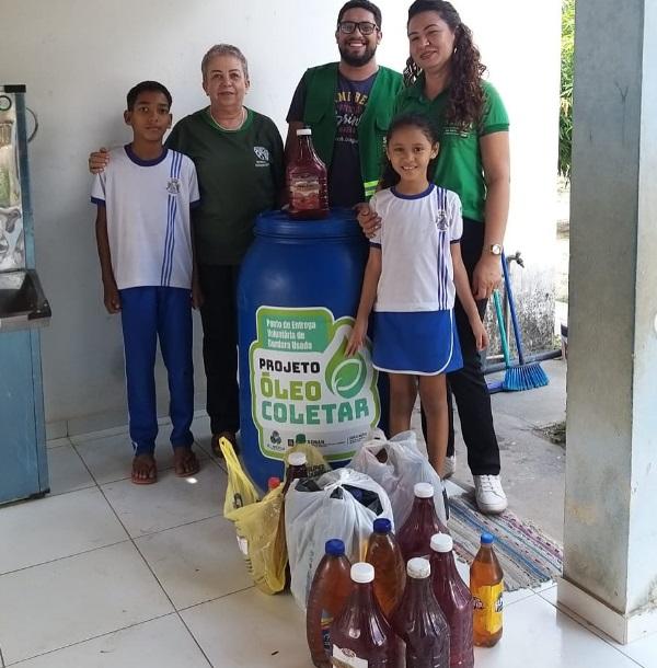  Projeto &Oacute;leocoletar realiza 5&ordf; coleta de &oacute;leo vegetal em escolas municipais de Floriano(Imagem:Reprodu&ccedil;&atilde;o/Instagram)