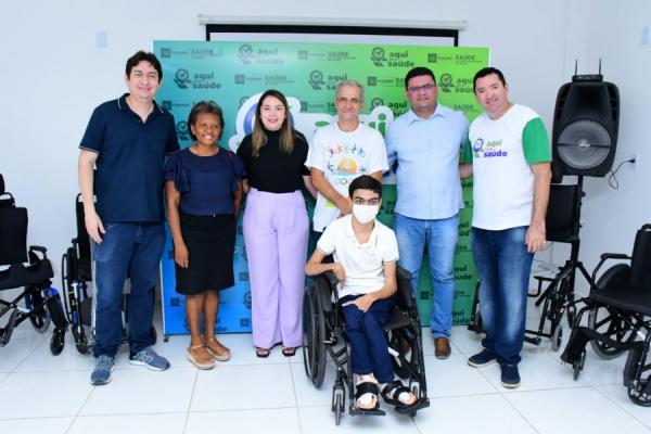 Saúde entrega dispositivos de locomoção no Dia Nacional da Pessoa com Deficiência