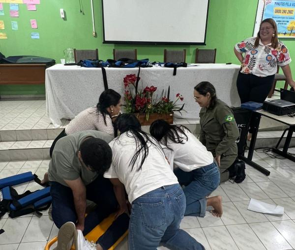 A a&ccedil;&atilde;o teve como objetivo fortalecer o atendimento em sa&uacute;de mental e qualificar os profissionais que atuam diretamente na assist&ecirc;ncia aos pacientes.(Imagem:Ascom Sesapi)