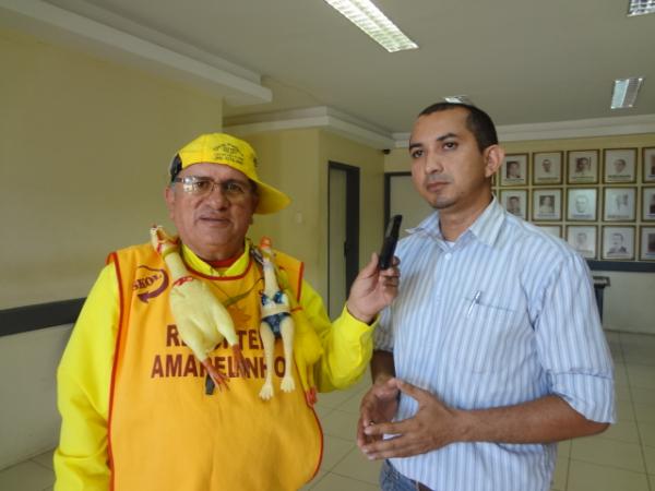 Marcony Alisson, Superintendente de Transporte e Tr&acirc;nsito de Floriano.(Imagem:FlorianoNews)