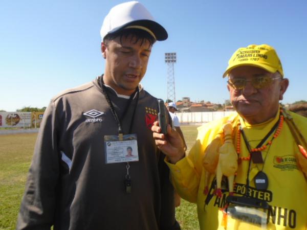 Anderson Lima, avaliador t&eacute;cnico do Clube Regatas Vasco da Gama.(Imagem:FlorianoNews)
