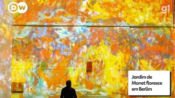 Jardim de Monet: Exposição na Alemanha faz mergulho em projeções em 3D de obras de pintor