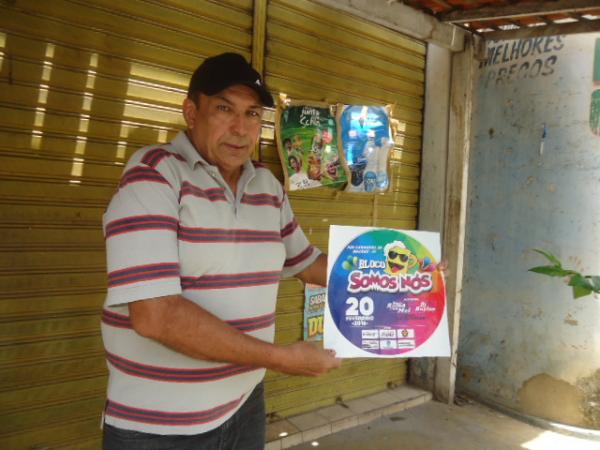 Bloco Somos N&oacute;s realizar&aacute; p&oacute;s-carnaval em Nazar&eacute; do Piau&iacute;.(Imagem:FlorianoNews)