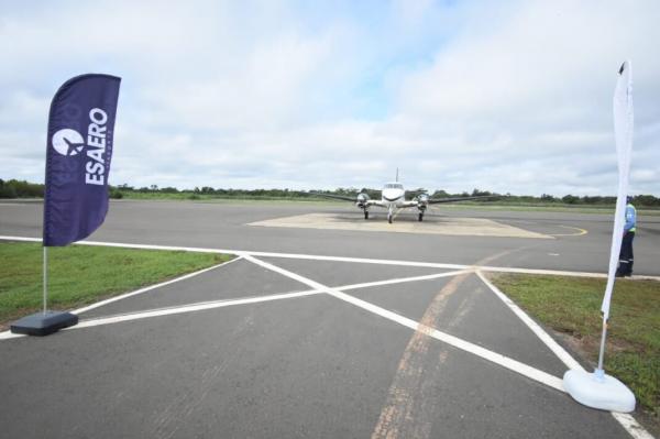 Governo entrega terminal de passageiros do aeroporto de Floriano.(Imagem:Divulga&ccedil;&atilde;o)