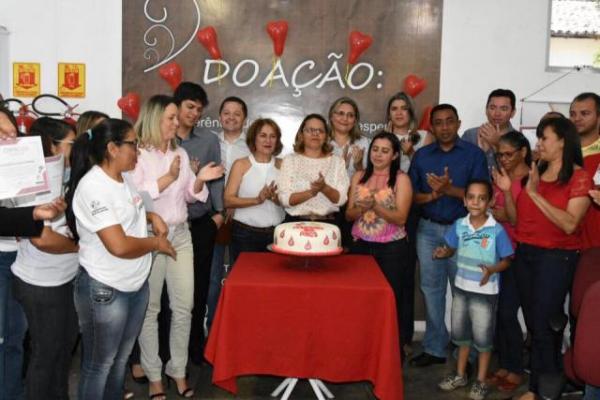 Hemocentro celebra 20 anos de história em Floriano