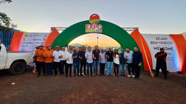 Joel participa da ExpoSoja e recebe o apoio de lideranças do agro no Piauí