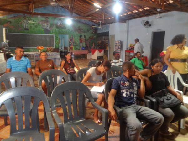 Sindicato Rural promoveu reuni&atilde;o com palheiros da regi&atilde;o de Floriano(Imagem:FlorianoNews)