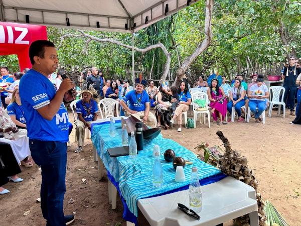  A&ccedil;&atilde;o em Lagoa de S&atilde;o Francisco marca campanha de vacina&ccedil;&atilde;o dos povos ind&iacute;genas no Piau&iacute;(Imagem:Ascom)
