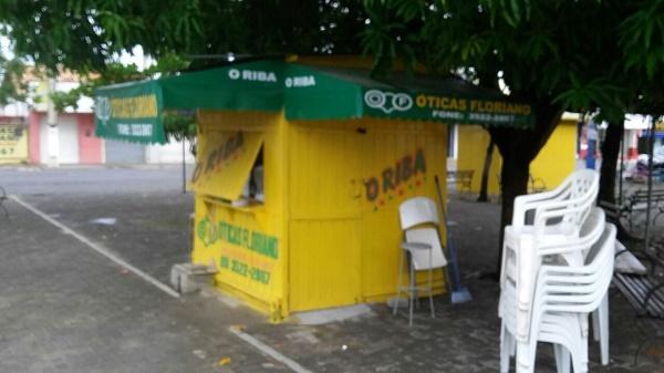Morador de rua é preso após arrombar quiosque em Floriano