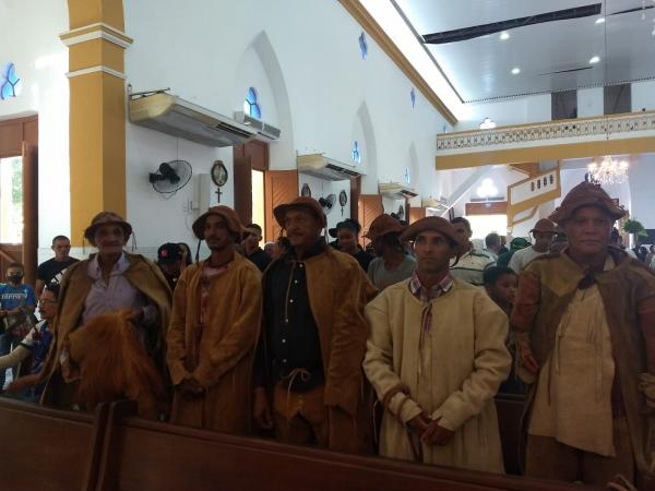 Vaqueiros participam do tradicional festejo de S&atilde;o Pedro de Alc&acirc;ntara, em Floriano(Imagem:FlorianoNews)