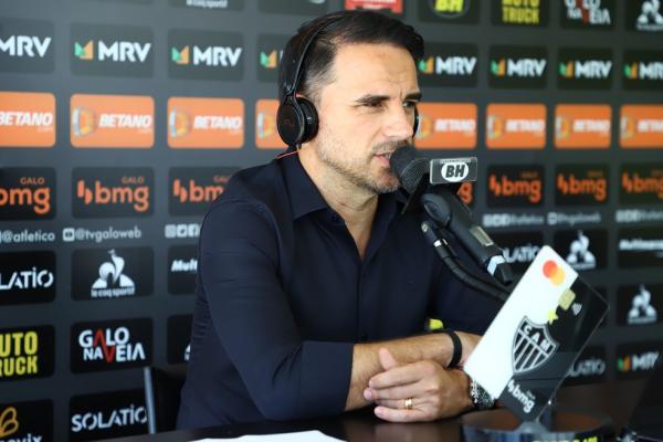 Rodrigo Caetano revela cobrança do presidente do Atlético-MG e de mecenas para venda de jogadores