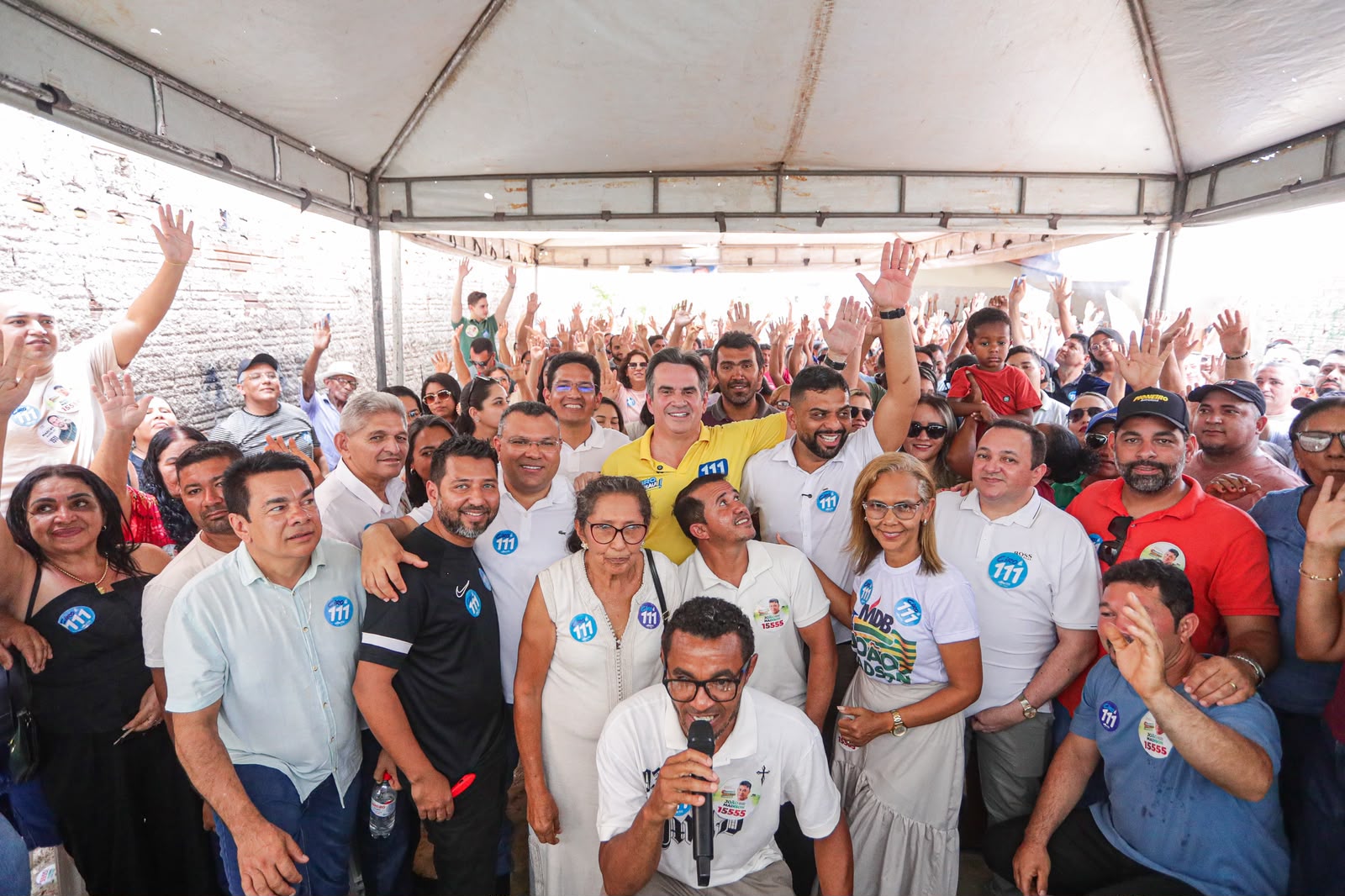 Ciro visita obra de adutora em Curimatá e relembra recursos que destinou para o abastecimento de água no Piauí
