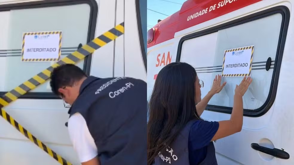Serviço de enfermagem do Samu de Luís Correia é interditado por irregularidades estruturais e sanitárias
