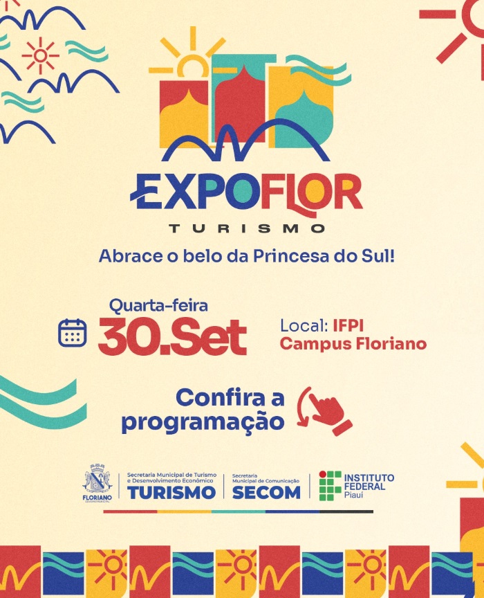 II ExpoFlor Turismo destaca cultura, experiências e potencialidades de Floriano nesta quarta-feira