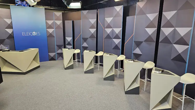 Candidatos chegam à TV Clube e falam sobre expectativa para o debate