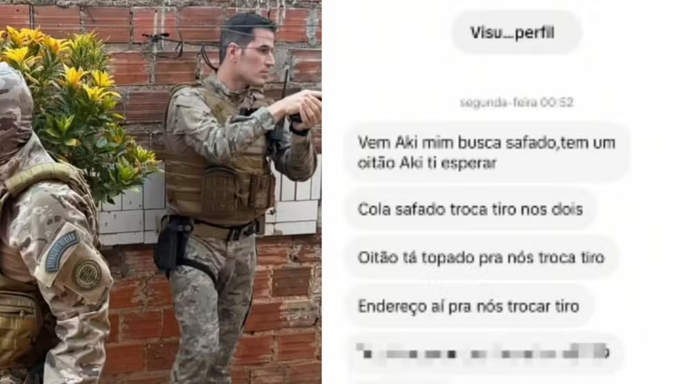 Homem chama delegado para confronto armado, dá endereço e vira alvo de operação no PI: 'vem aqui me buscar'
