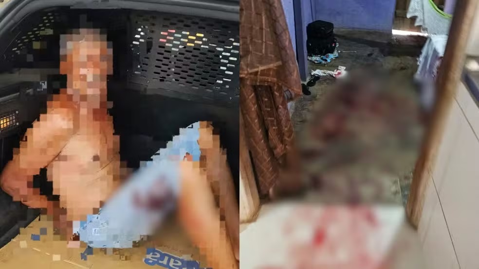 Suspeito invade casa para tentar matar ex, esfaqueia a filha dela e é preso no PI
