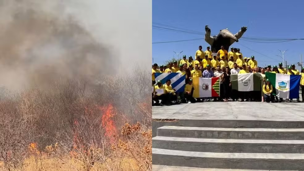 Com mais de 5 mil focos de incêndio em 2026, PI tem 3,3 mil brigadistas em campo

