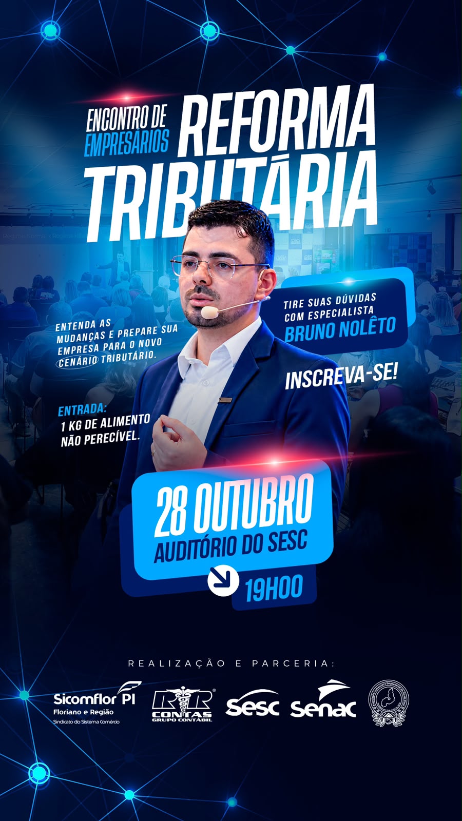 SICOMFLOR promove imersão sobre os impactos da Reforma Tributária em Floriano