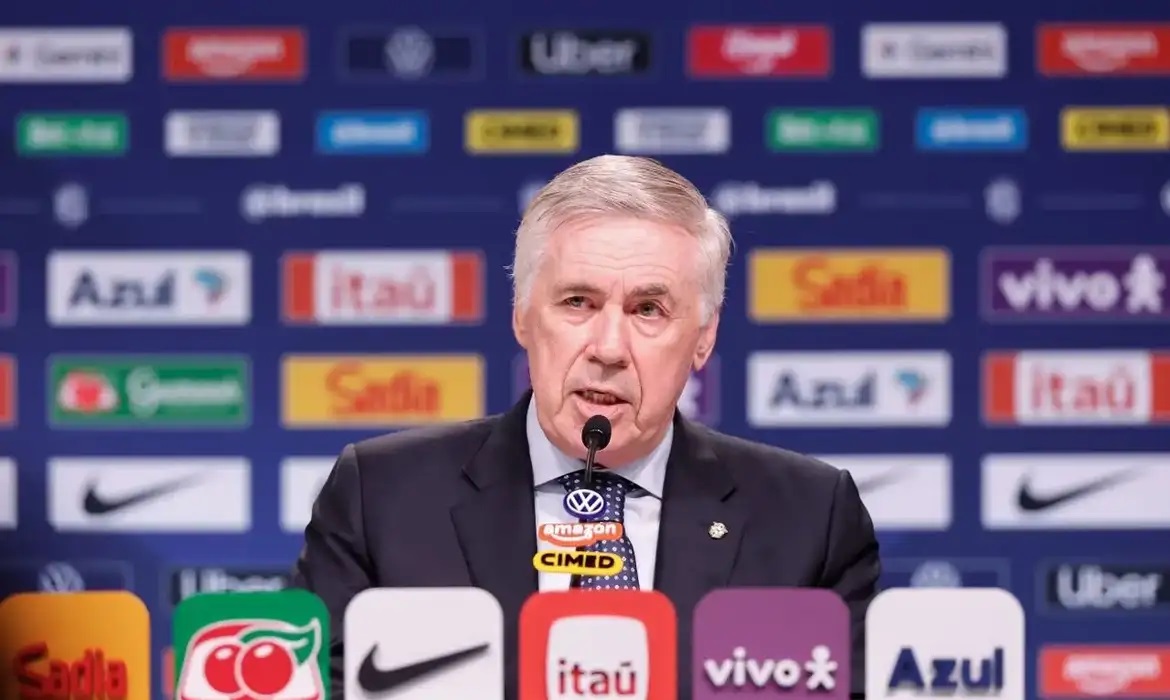 Ancelotti convoca seleção para amistosos contra Japão e Singapura
