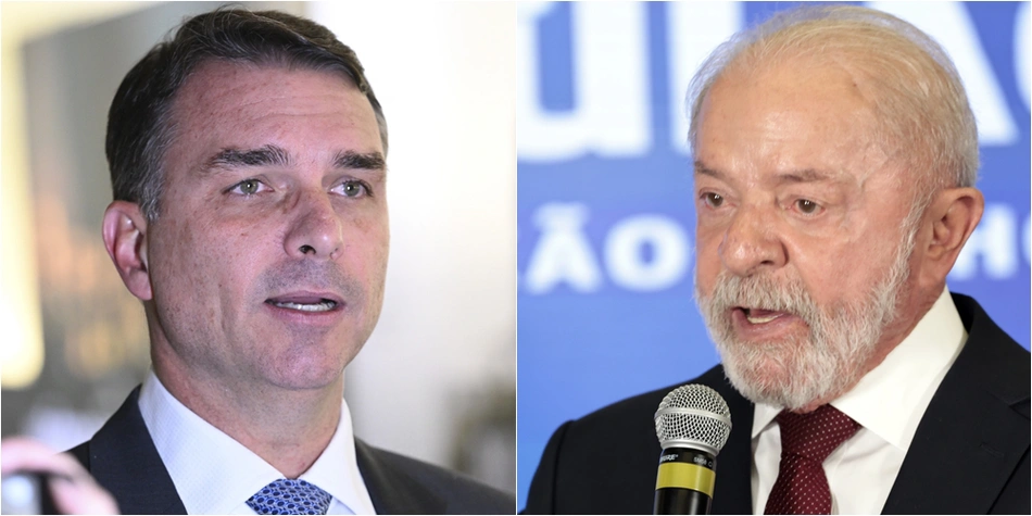 Gerp: Flávio Bolsonaro tem 53% e Lula aparece com 47% em eventual 2º turno