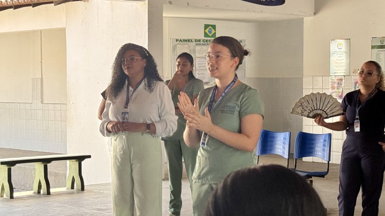 Saúde Mental leva ações de conscientização a escolas de Floriano durante o Setembro Amarelo.