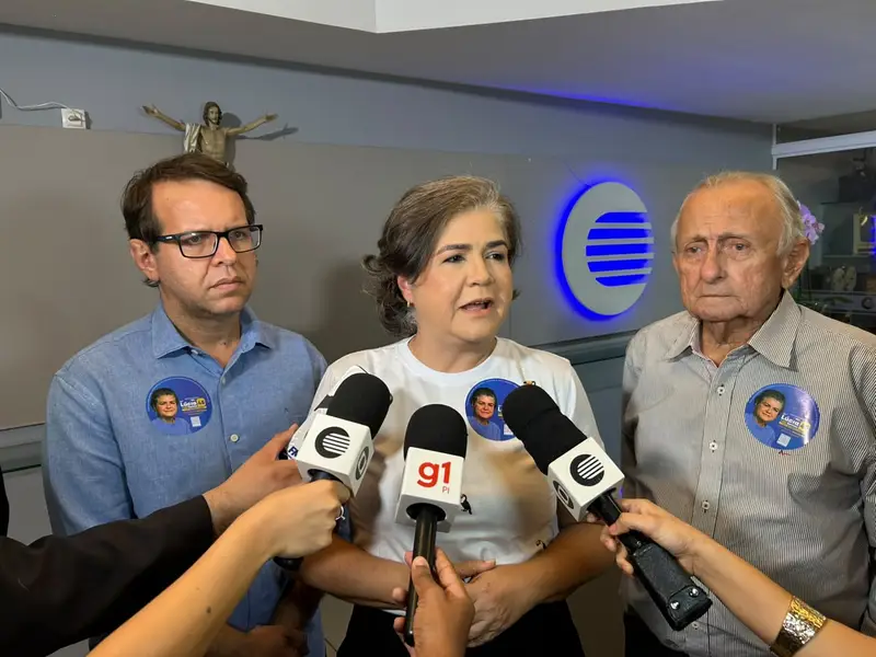 Candidata a governadora do Piauí pelo PSDB, Lúcia Santos.