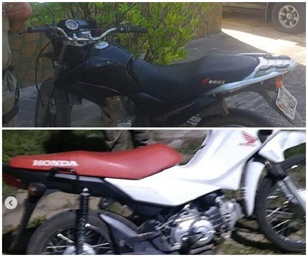 Polícia Militar recupera duas motocicletas roubadas em Floriano