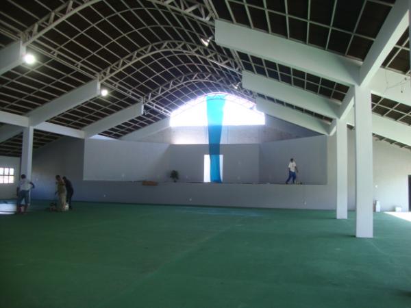 Vis&atilde;o interna da nova igreja da Quadrangular(Imagem:reda&ccedil;&atilde;o)