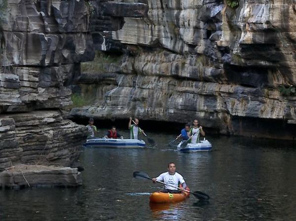 Expedição pelo cânion do Rio Poti percorre mil km no Piauí e Ceará