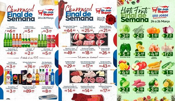 Aproveite as ofertas especiais do Festival do Churrasco e Hortifruti no São Jorge Super