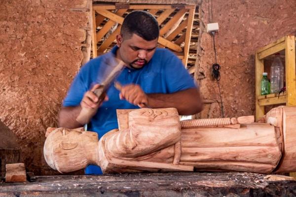 Artesanato religioso ganha destaque durante a Semana Santa, movimenta produção cultural e gera renda