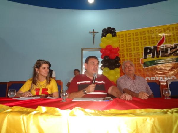 Realizado encontro do PMDB em Floriano