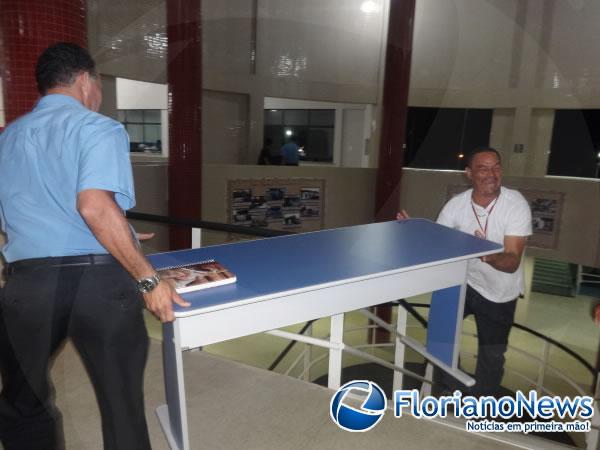 Novo Terminal Rodovi&aacute;rio de Floriano come&ccedil;a a funcionar.(Imagem:FlorianoNews)